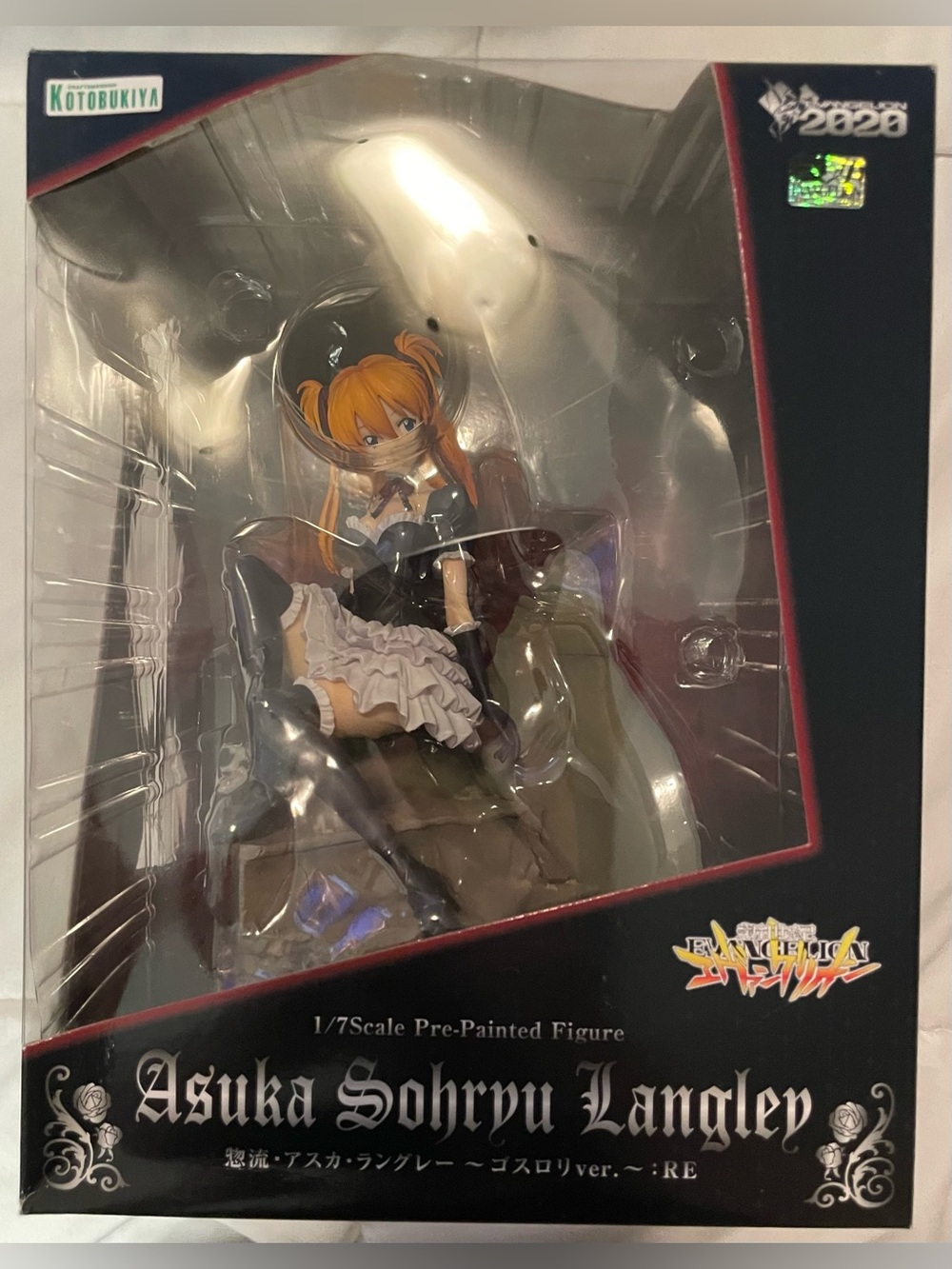 Neon Genesis Evangelion Asuka Langley Gothic Lolita 1/7 Kotobukiya Anime Figure